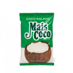 Coco Ralado Úmido Adoçado Mais Coco Pacote 1Kg