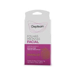 Folha Depillsam Pront. Facial 20 Fls Marac.