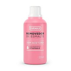 Removedor De Esmalte farmax 100 ML Vit. E