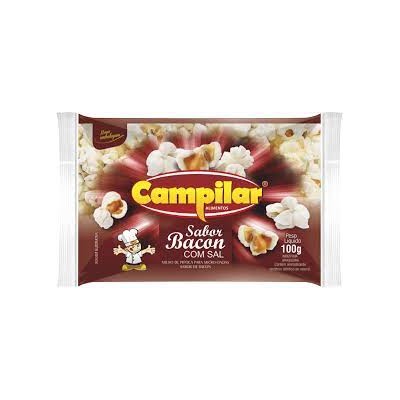 Pipoca Microondas Campilar 100 G Bacon