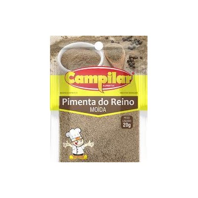 Condim. Campilar 20 G Pimenta Do Reino