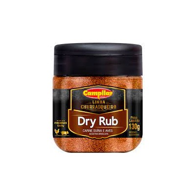 Tempero Campilar 130 G Dry Rub Churrasco