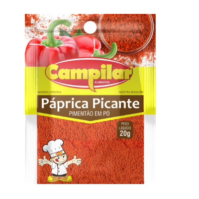 Condim. Campilar 20 G Páprica Picante