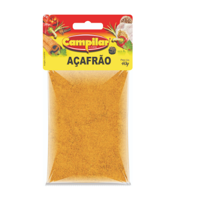 Condim. Campilar 40 G Açafrão Premium