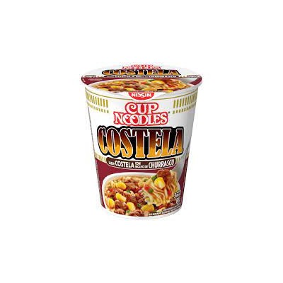 Mac. Lamen Cup Noodles 68 G Costela Com Molho De Churrasco