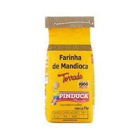 Farinha De Mandioca Pinduca 1 KG Torrada