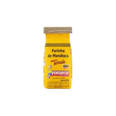 Farinha De Mandioca Pinduca 1 KG Torrada