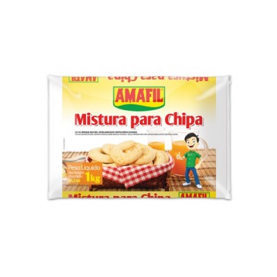 Mistura Biscoito Amafil 1KG Tipo Chipa