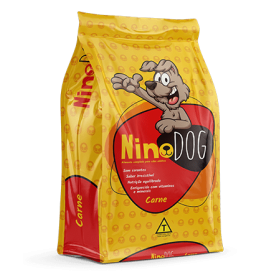 Ração Nino Dog 6KG Carne Adulto