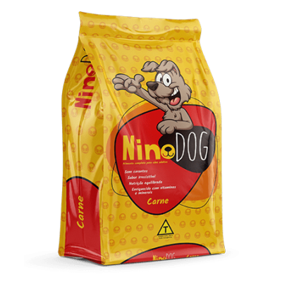 Ração Nino Dog 6KG Carne Adulto
