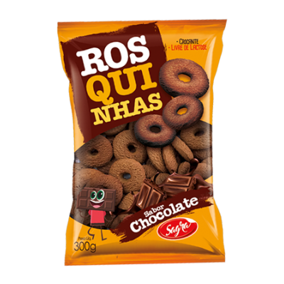 Bisc.Sagra 300G Rosquinha Chocolate