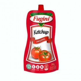 Ketchup Fugini 300G Tradicional Bico Sache
