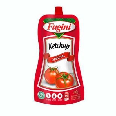 Ketchup Fugini 300G Tradicional Bico Sache