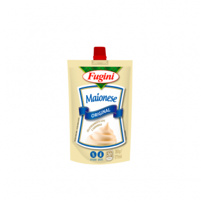 Maionese Fugini 180G tradicional Bico