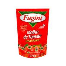 Molho Tomate Fugini 1,07KG Tradicional Food Sache