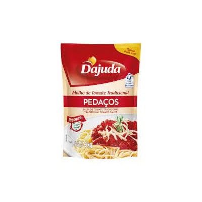 Molho Tomate Dajuda 2KG Pedaço Sache