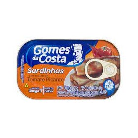 Sardinha Gomes Costa 125G Molho Tomate Picante