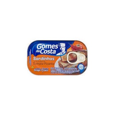 Sardinha Gomes Costa 125G Molho Tomate Picante