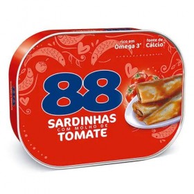 Sardinha 88 250G Molho Tomate