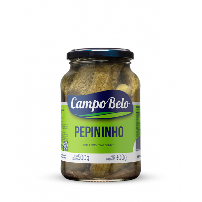 Pepino Vidro Campo Belo 300G