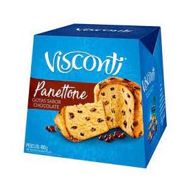 Panettone Visconti 400G Gotas Chocolate