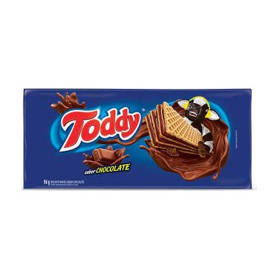 Biscoito Toddy 94G Wafer Recheado Chocolate