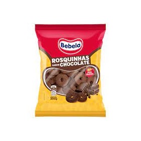 Biscoito Bebela 300G  Rosquinha Chocolate
