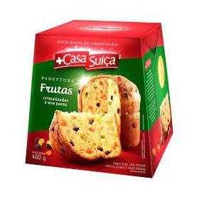 Panettone Casa Suíça 400G Frutas