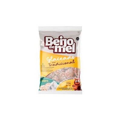 Biscoito Sagra 250G Beijo Mel Glaceado Tradicional