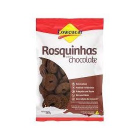 Biscoito Lowcucar 150g Rosquinha Chocolate Zero Lactose
