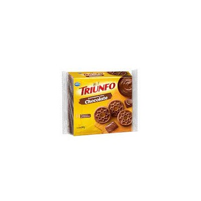 Biscoito Triunfo 248G Amanteigado Chocolate