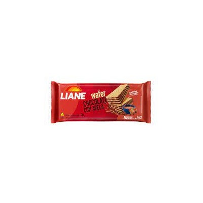 Biscoito Liane 90G Wafer Chocolate Avela