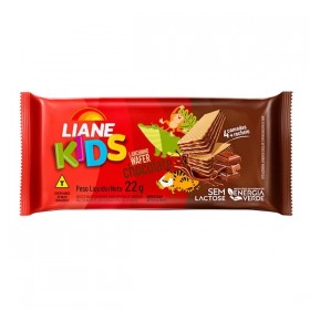 Biscoito Liane 18G Wafer Kids Chocolate