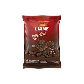 Biscoito Liane 280G Rosquinha Chocolate