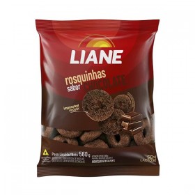 Biscoito Liane Rosquinha 560G Chocolate