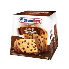 Panettone Seven Boys 400G Gotas Chocolate