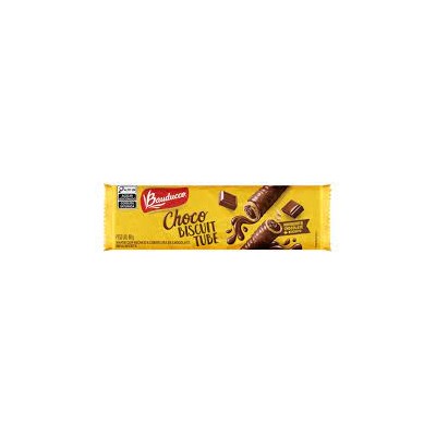 Biscoito Bauducco 80G Chocolate Biscuit Tube
