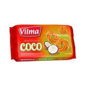 Biscoito Vilma 300G Coco Amanteigado