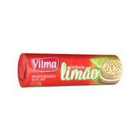Biscoito Vilma 120G Recheado Limão