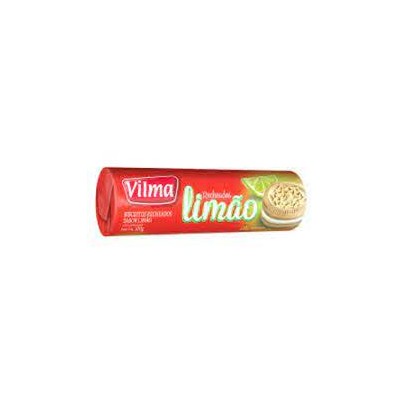 Biscoito Vilma 120G Recheado Limão