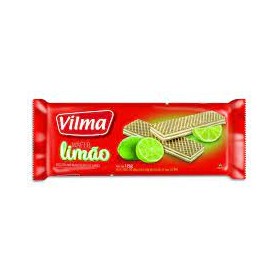 Biscoito Vilma 115G Wafer Limão
