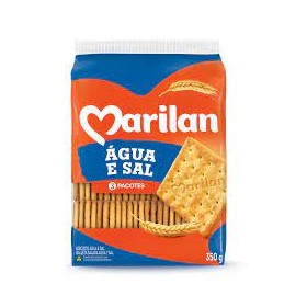 Biscoito Marilan 350G Agua Sal