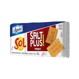 Biscoito Sol Salt Plus 360G Integral