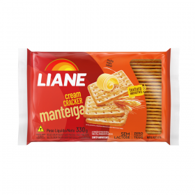 Biscoito Liane 330G Cream Cracker Manteiga