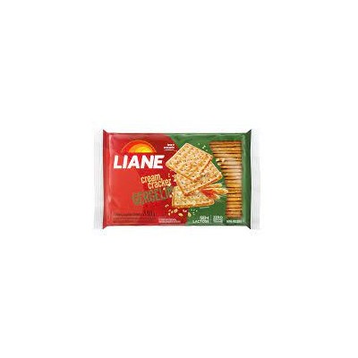 Biscoito Liane 330G Cream Cracker Gergelim