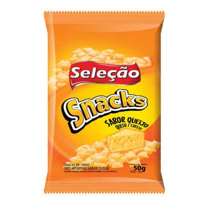 Salgadinho Seleção 50G Snacks Queijo