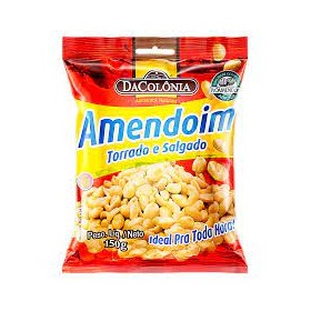 Amendoim Dacolonia 150G Salgado
