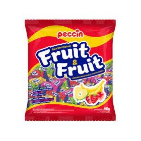 Bala Peccin 600G Fruit Fruit Mastigável