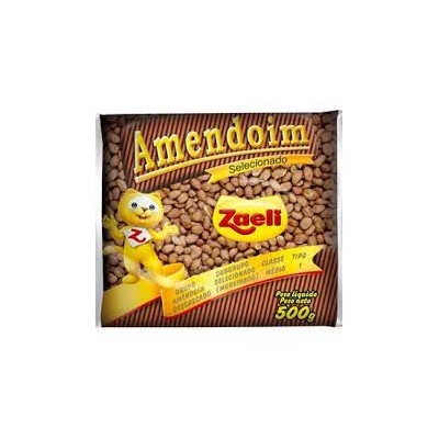 Amendoim Zaeli 500G Branco