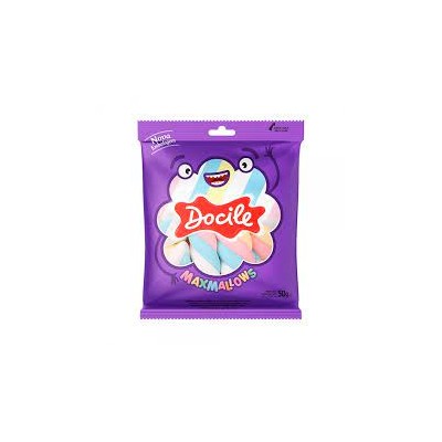 Marshmallow Docile 50G Twist Colorido Baunilha